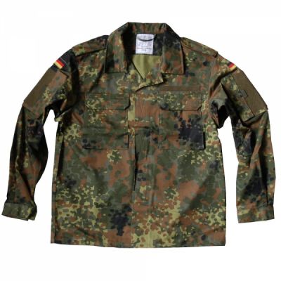 Купить Leo Köhler - военно-полевая рубашка Kommandofeldbluse Feldbluse, FleckTarn (флектарн)