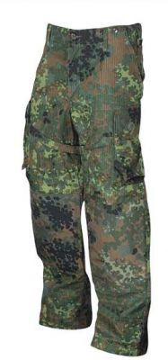 Купить Leo Köhler - военно-полевые брюки для войск специального назначения Einsatzkampfhose KSK Spezialkräfte RIPSTOP, BW FleckTarn (флектарн)