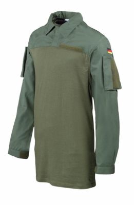 Купить Leo Köhler - военно-полевая рубашка Combatshirt leichte Einsatzfelbluse RIPSTOP, Oliv (оливковый)