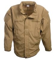 US - водонепромокаемая куртка Soft Shell Jacke PCU Level 5, Coyote (койот)